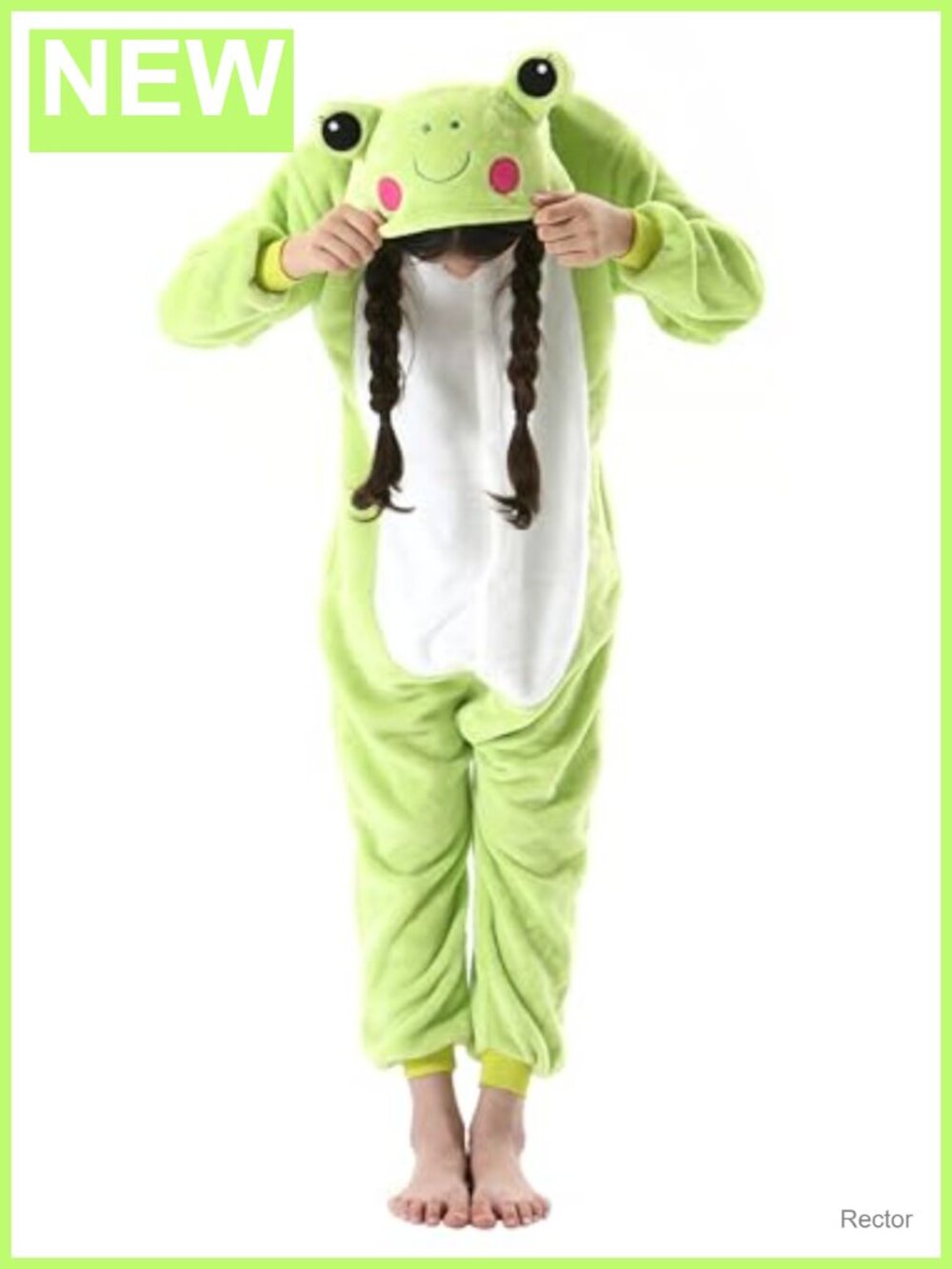 Kids Animal Onesie Flannel One-Piece Pajama Costume Zipper Halloween